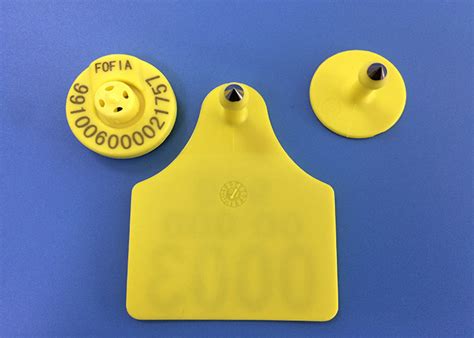 custom rfid animal ear tag|rfid cattle ear tags.